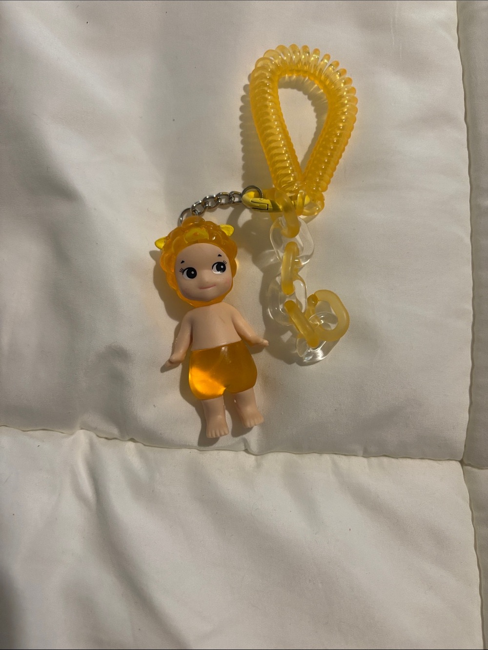 Sonny Angel Orange Sheep Candy Store Bag Charm, NWOT